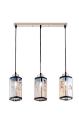 Светильник подвесной Rilon 06849/3L GOLD, 3×40 Вт, золотой