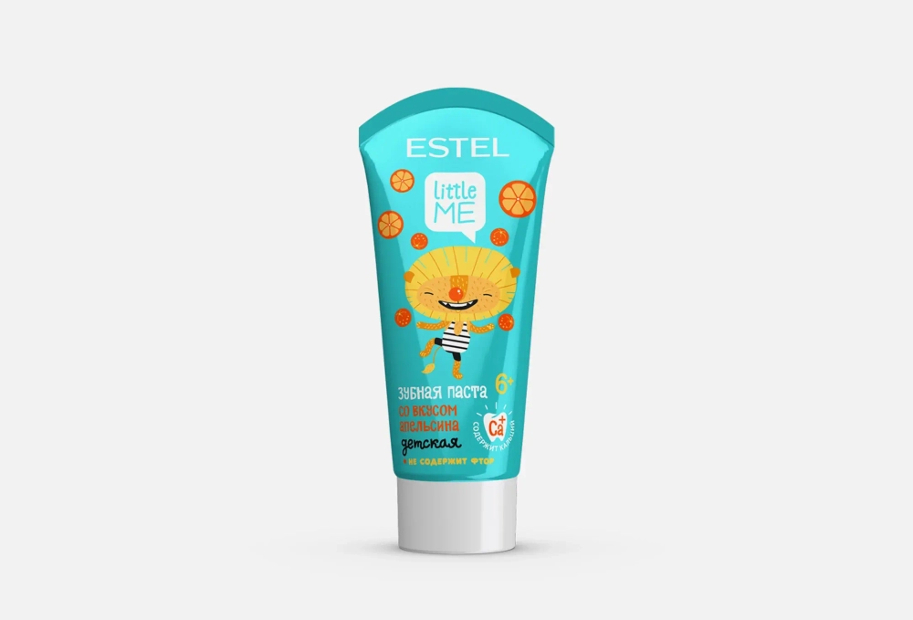 Детская зубная паста Estel со вкусом апельсина Little Me 60 мл