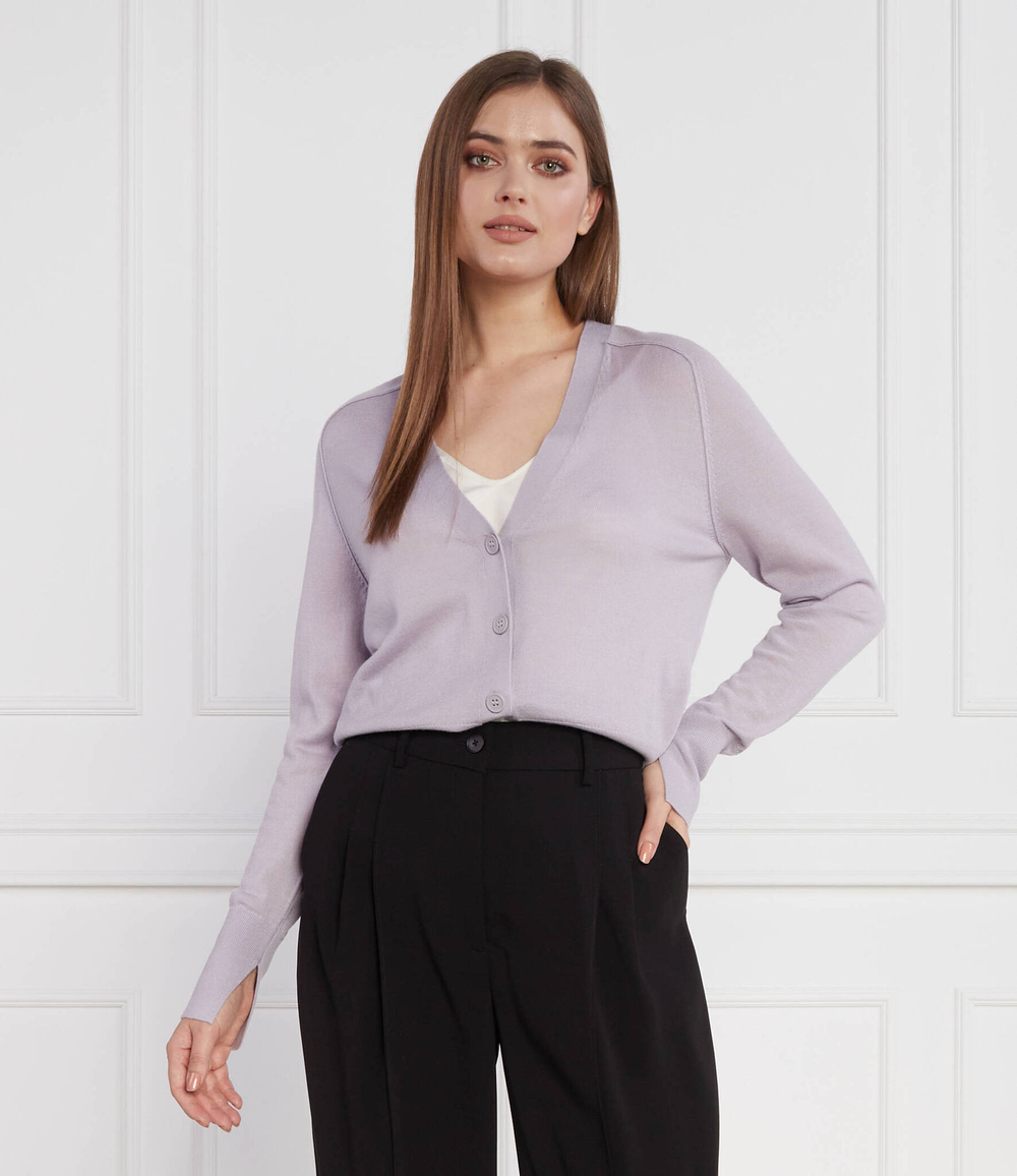 Кардиган EXTRA FINe Calvin Klein - фиолетовый(K20K205778)