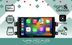 Магнитола для Suzuki SX4 2006-2014 - Vaycar VA75-0124 на Android 13, Быстрая, 4G SIM-слот