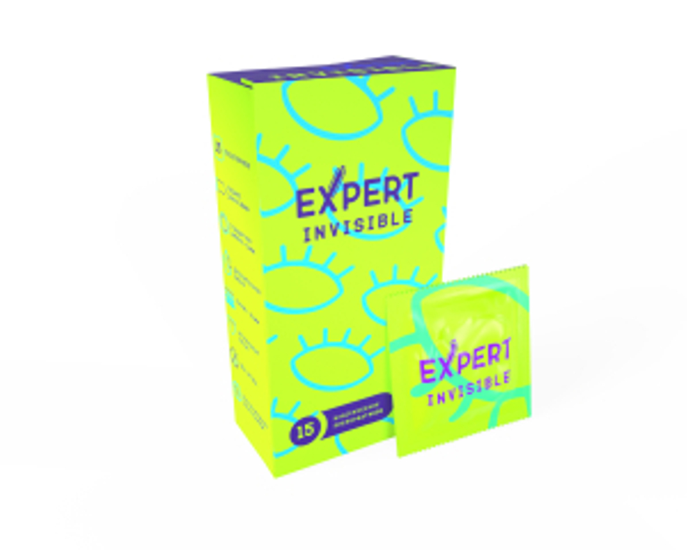 Expert Invisible 0,03 №15 Презервативы экстратонкие 15шт -- 9472ex