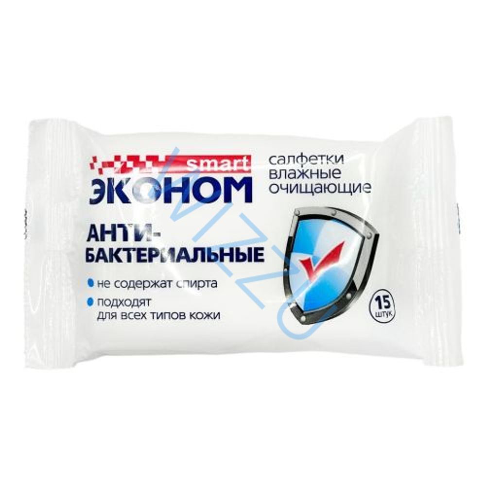 Салфетки влаж. Эконом антибакт (Яблоко) 108/15шт