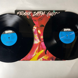 Винтажная виниловая пластинка LP Frank Zappa Guitar (Германия 1988)