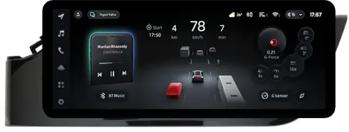 Магнитола для KIA Rio 4, Rio X 2020-2022, Solaris KRS/KRX (без штатной КЗВ, рамка глянец) - Teyes CC4PRO монитор 12.3" 2K QLED + рамка 9, Android 13, Быстрейшая, Snapdragon 778G, ИИ, CarPlay, DSP, 4G SIM-слот