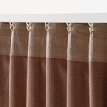 Комплект штор IKEA TIBAST (ТИБАСТ), Кирпичный, 145х250 см, 2 шт