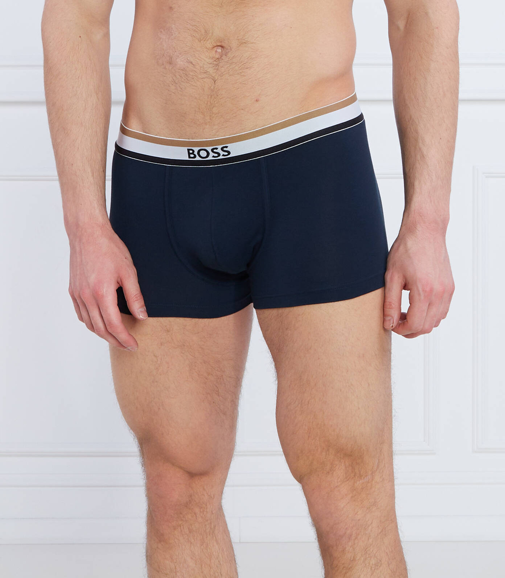 Трусики-боксеры Trunk Pique BOSS BLACK - темно-синий(50489450)