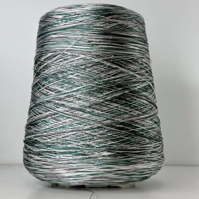 0436K - Missoni; 100% вискоза; 1500м/100гр; col. 3698, цвет: изумрудный, тауп, светло-бежевый; S501