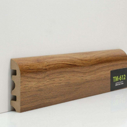 Плинтус напольный FloorWay ТМ - 612 Дикий махагон