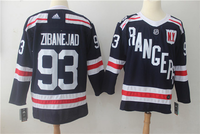 Джерси Мика Зибанежада - New York Rangers