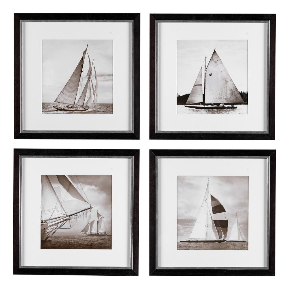 Постер Prints Michael Kahn Boat set of 4 арт.104815