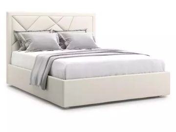 Кровать Premium Milana 3 180 с подъемным механизмом - Marvel-white
