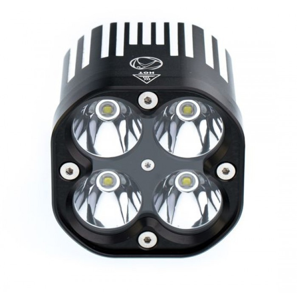 Фары светодиодные NANOLED ULTRA PRO 40W, 4 LED CREE XM-L2, 2 фары и проводка 76*76*82 мм