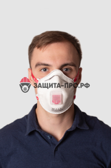 Респиратор Wall CUP 99HK, FFP3, с клапаном , Многоразовый