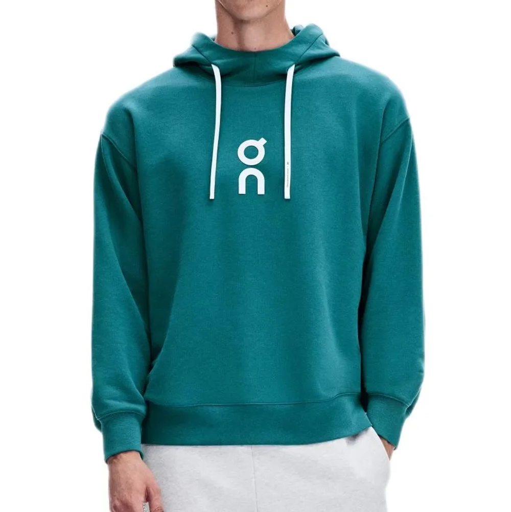 Мужская теннисная кофта On Club Hoodie - storm