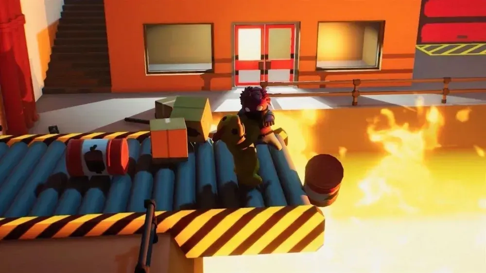Gang Beasts (диск для PS4, полностью на английском языке)