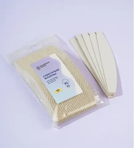 Сменные файлы на вспененной основе SOFT WHITE(мягкие белые), размер XL 180 гритт