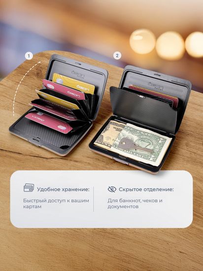 Кошелек большой Smart Case V2 Large Розовое Золото