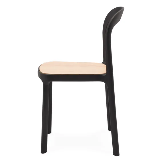 Стул Obu Wood черный
