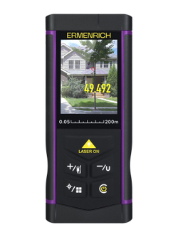 Лазерная рулетка Ermenrich PRO LR200, с камерой