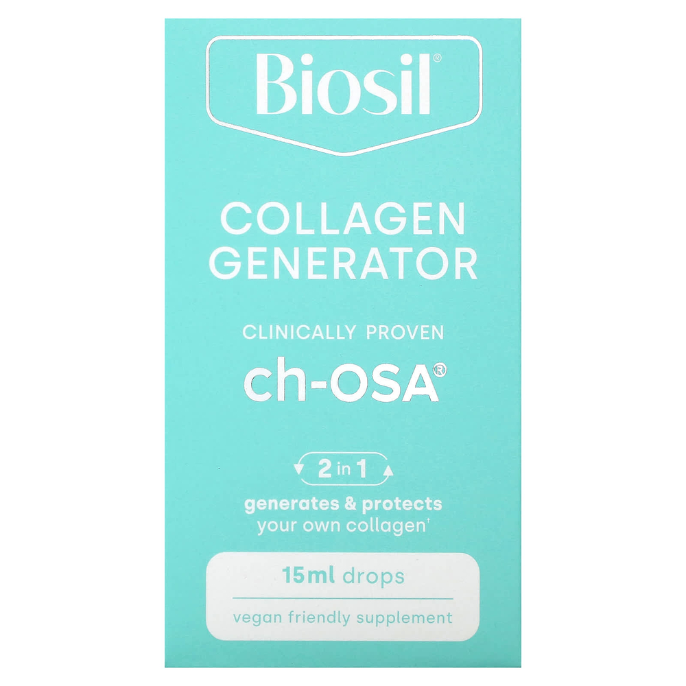 Biosil, ch-OSA Advanced Collagen Generator, 15 мл (0,5 жидкой унции)