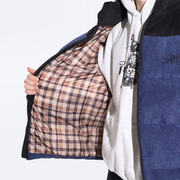 Куртка Anteater Downjacket (velvet-combo-navy) артикул: - купить в магазине Дайс