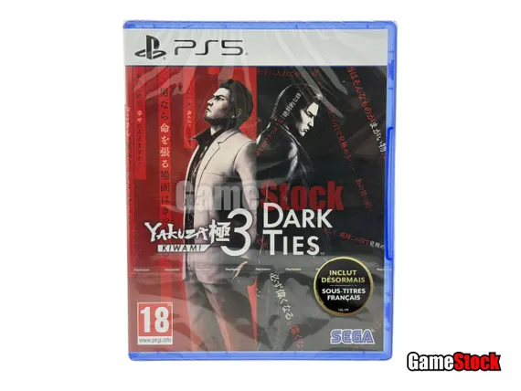 PS5 Yakuza Kiwami 3 &amp; Dark Ties (Новый, Русские субтитры, PPSA-30223)