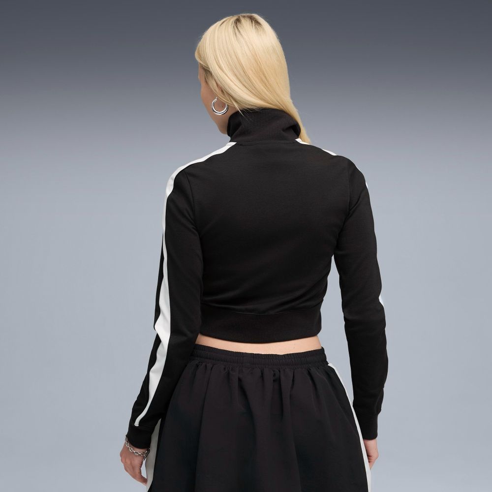 Толстовка женская PUMA FUTURE.PUMA.ARCHIVE T7 Slim Cropped Track Jacket