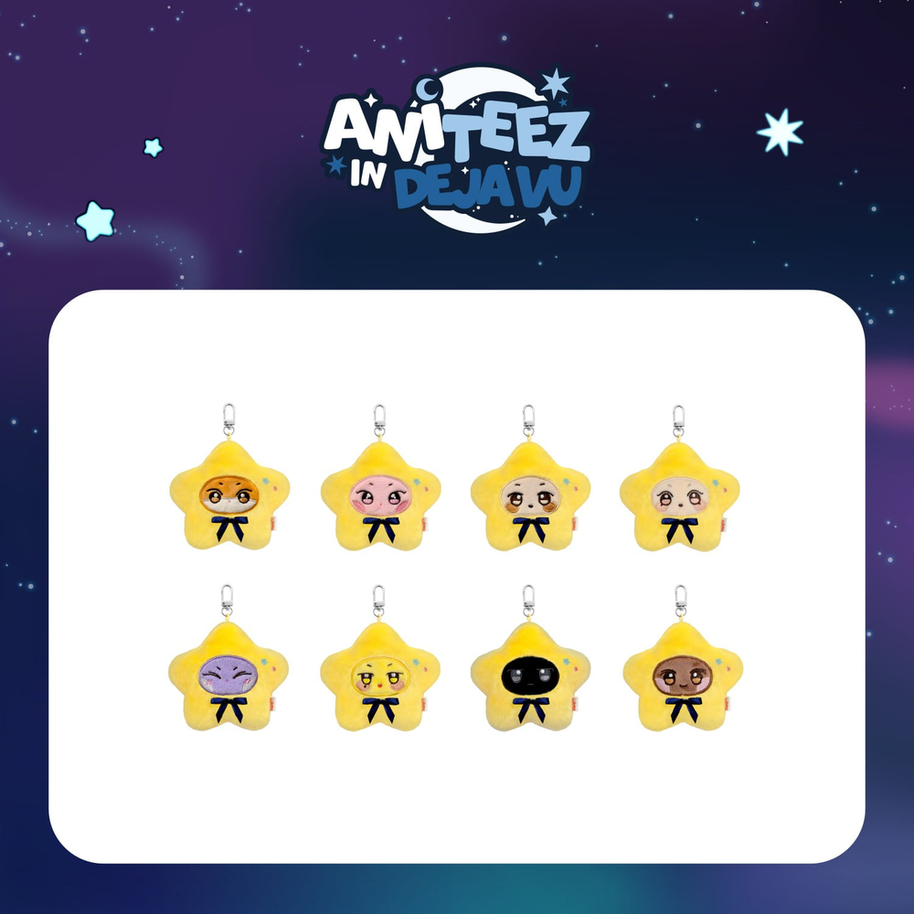 Мерч ANITEEZ IN DEJA VU - STAR ANITEEZ KEYRING [брелок]