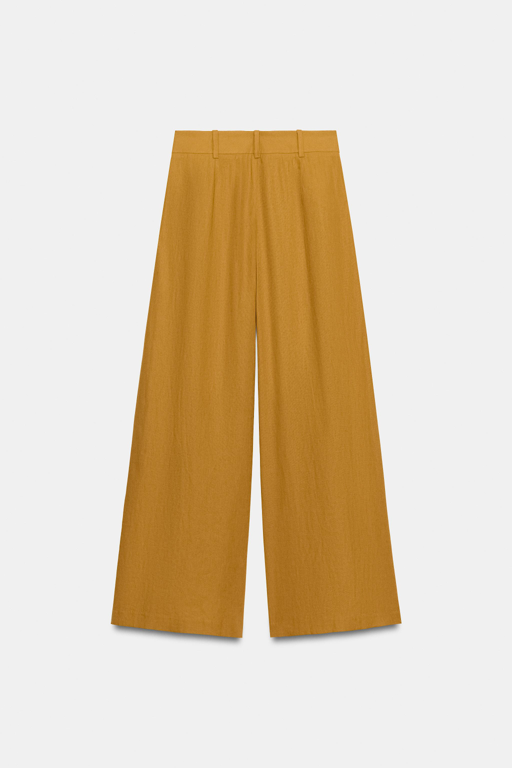 ШИРОКИЕ БРЮКИ ИЗ ЛЬНА — ZARA