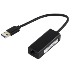 Сетевая карта ORIENT U3L-1000N, Сетевая карта USB 3.0 (USB 3.1 Gen1) Gigabit Ethernet, RTL8153 chipset, 1 Гбит / с, поддержка Win10, Linux, MAC OS (30760)