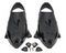 Ласты C4 Carbon Sportech Rubber Carbon T700 черный