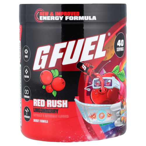 G FUEL, Energy Formula, красная брусника, 272 г (9,6 унции)