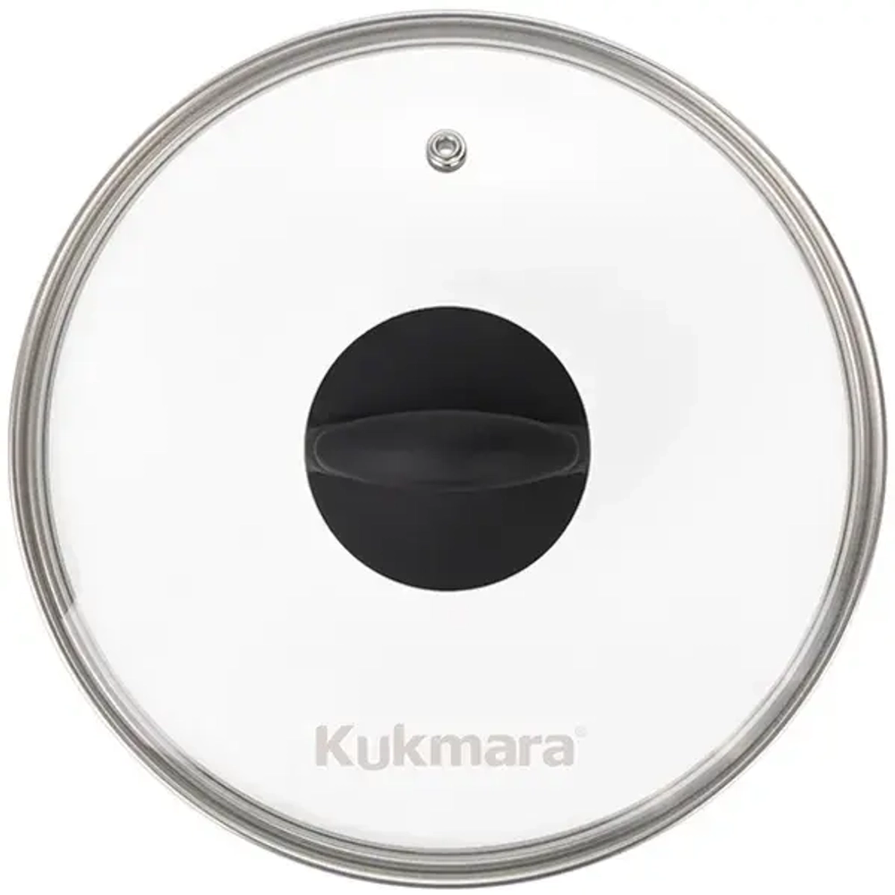 Кастрюля 3,5л «Granit» (black) со стеклянной крышкой кгч35а