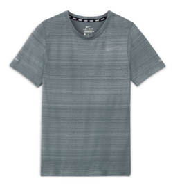 Детская теннисная футболка Nike Kids Miler Dri-Fit - smoke grey