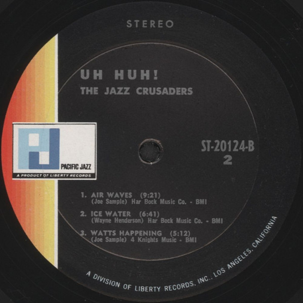 The Jazz Crusaders - Uh Huh - 1967 USA OG Press