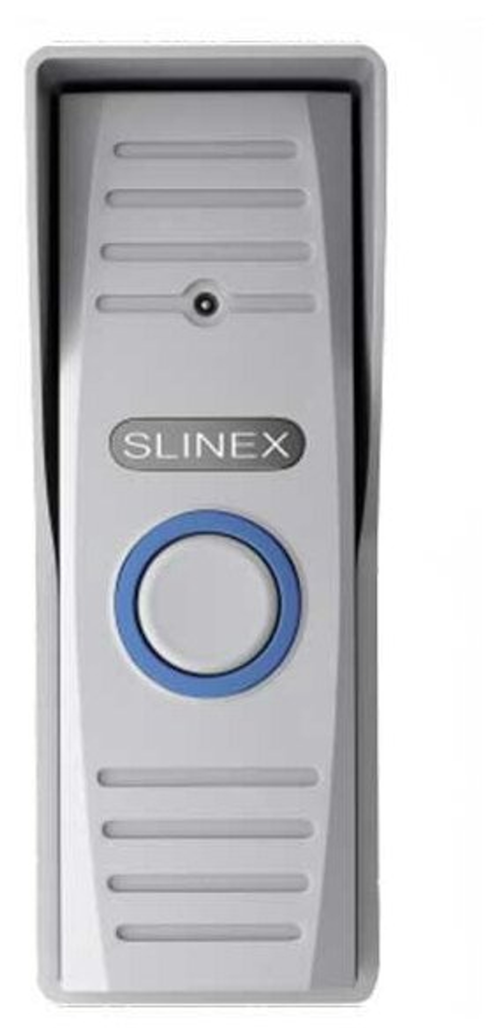 Вызывная видеопанель SLINEX ML-15HD, металл, антивандальная, с козырьком, серая