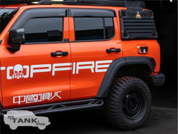 Пороги TOPFIRE (трубы) для TANK 300