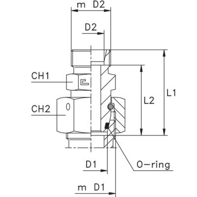 Соединение PNF DS30 52х2 (корпус)