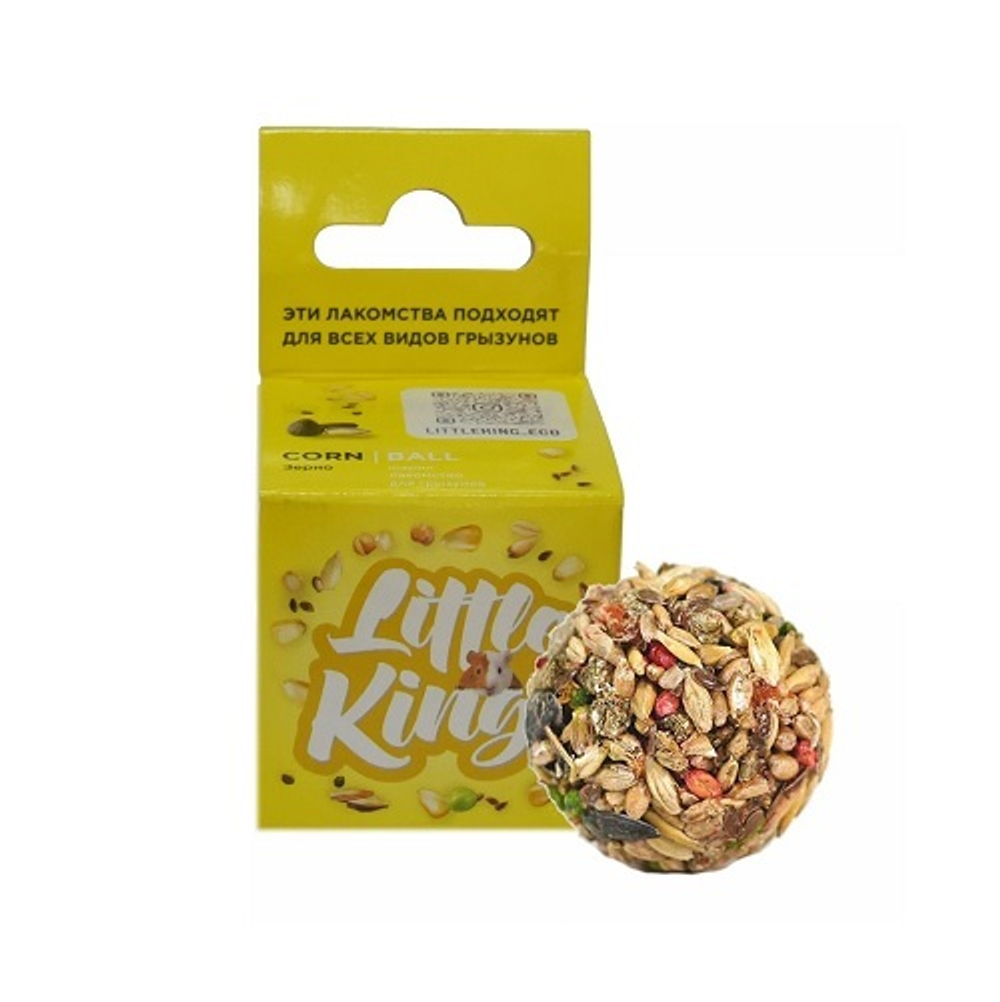 Smile King лакомство зерновой шарик, 25г