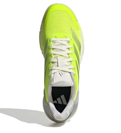 Женские кроссовки для padel Adidas Crazyquick Lightstrike Padel W - lucid lemon/silver metallic/wonder silver
