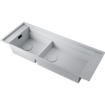 Мойка Omoikiri Sintesi Pro 114-2-U/I-WH Artceramic/белый