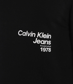 Худи DIFFUSED LOGO CREW NECK CALVIN KLEIN JEANS - черный(J30J325155)