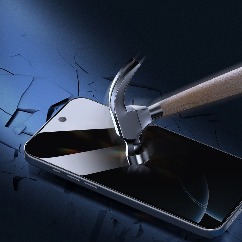 Стекло на экран "Антишпион" для iPhone 16 Pro Max, серия 2.5D Privacy Screen Protector от Dux Ducis