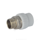 Муфта PP-R комбинированная разъемная белая Дн 25х3/4" НР для радиатора VALFEX 10159025