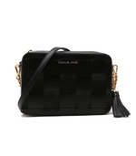 Кожаная сумка через плечо Jet Set Michael Kors - черный(32S3GJ6M2L)