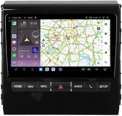 Магнитола для Toyota Land Cruiser 200 2015-2021 (с JBL и 360) - Kuberg HP-T9619 QLed+2K, Android 12, Быстрая, CarPlay, 4G SIM-слот