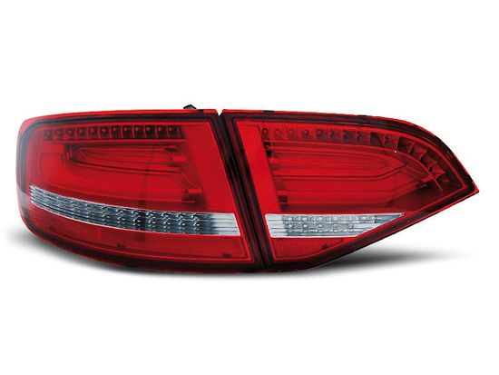 Задние фонари red white led для Audi A4 B8 avant