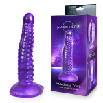 Фиолетовый фантазийный фаллоимитатор 25см с пупырышками Bior Toys Magic Hero MH-13003