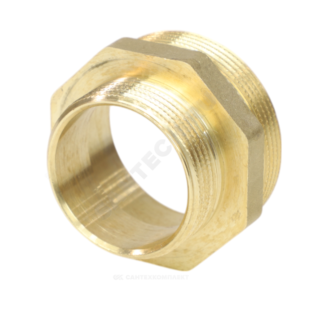 Ниппель латунь переходной Ду 25х15 (1"х1/2") НР LD LD.65.503.2515