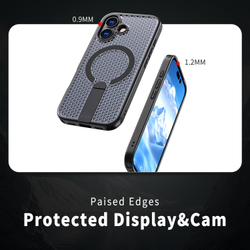Прозрачный чехол Mesh Pro Magnetic Case для iPhone 17